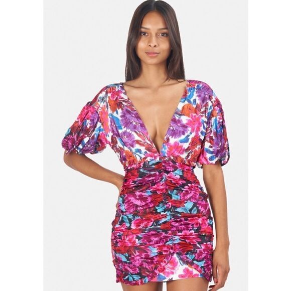 FOR LOVE & LEMONS
LOVE&LEMONS CASSANDRA MINI DRESS PINK - Picture 4 of 11